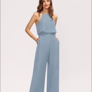 Dusty Blue Jumpsuit